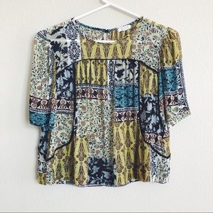 Weston Deka Patchwork Top